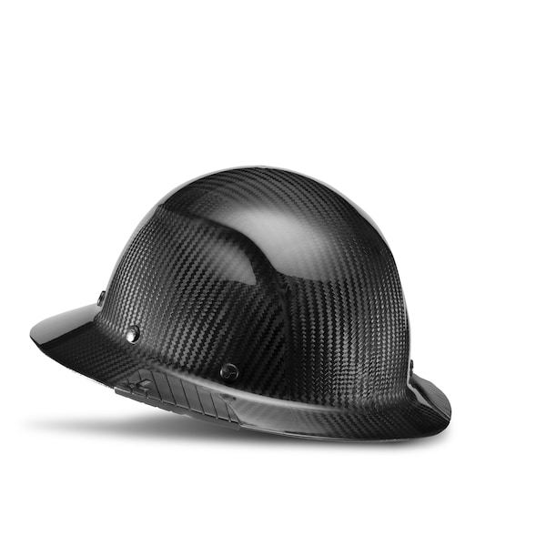 Lift Safety DAX Carbon Fiber Full Brim Matte Black - HDFM-17KG