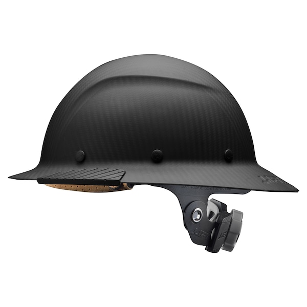 Lift Safety DAX Carbon Fiber Full Brim Matte Black - HDFM-17KG