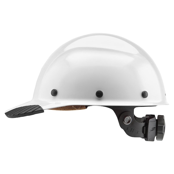 Lift Safety DAX Fiber Resin Cap Brim White - HDFC-17WG