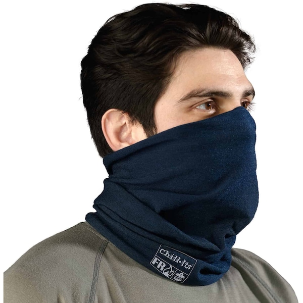 Ergodyne Flame Resistant Neck Gaiter, Nomex IIIA, Blue, Universal - 6486