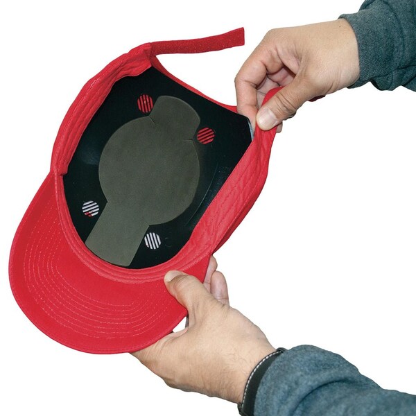 Erb Safety ERBÂ® CREATE A CAP, Bump Cap Insert With Foam for Low Profile H64 Ball Caps, Black - 19402