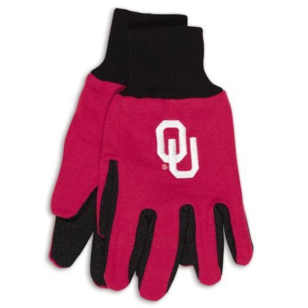 Mcarthur Towels & Sports Oklahoma Sooners Two Tone Gloves - Adult - 9960695970