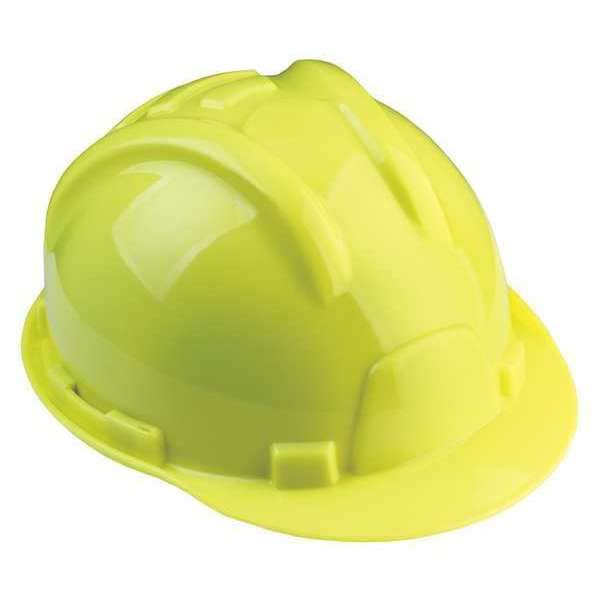 Tasco Hard Hat, Gladiator II, Polyethylene, 6 Point Ratchet, Type 1, Class E, Hi-Vis Green - 100-72000
