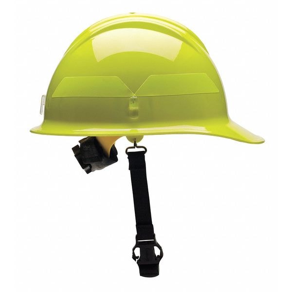 Bullard Wildland Fire Helmet, Thermoplastic, 6-Point Sure-Lock(R) Ratchet, Lime-Yellow, , Cap - FCLYR