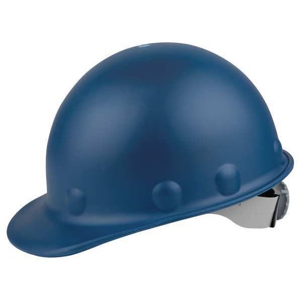 Fibre-Metal By Honeywell Hard Hat, Roughneck P2HN, Fiberglass, 8 Point Ratchet, Type 1, Class G, Blue - P2HNRW71A000