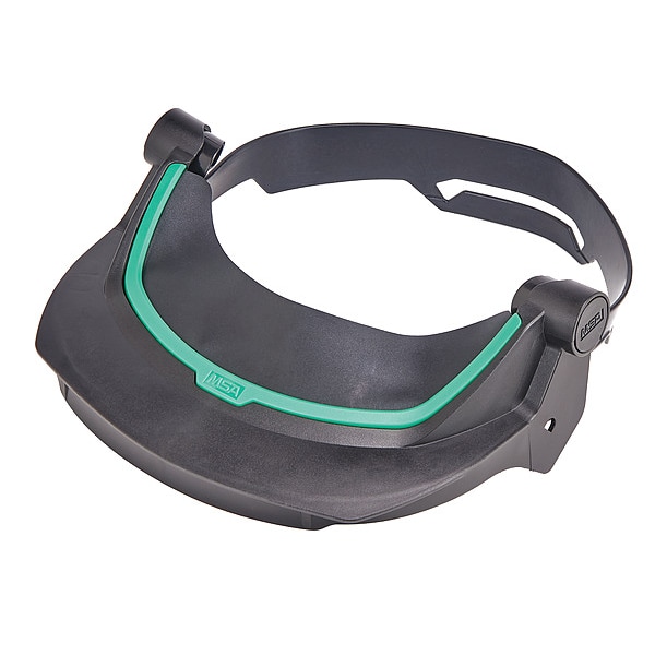 Msa Safety Hard Hat Headgear, For Use With Full Brim Hard Hat Black - 10187161