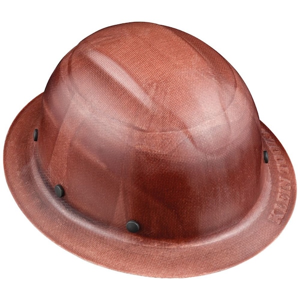 Klein Tools Full Brim Hard Hat, Polymer-Fiber, Nylon, POM, Imitation Wood - 60452