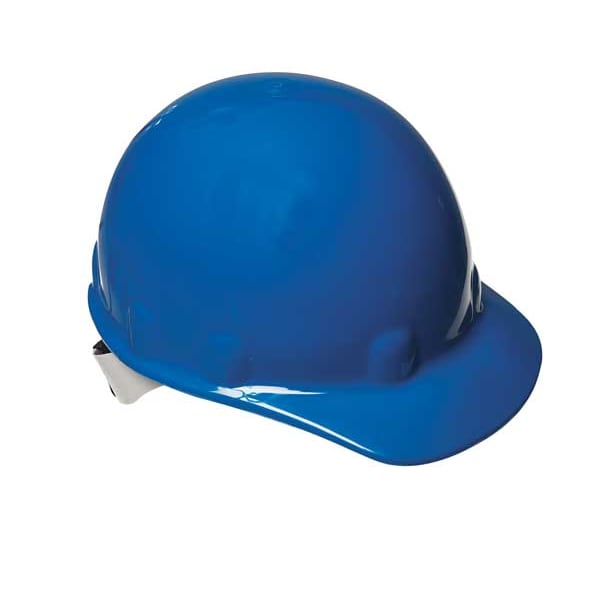Fibre-Metal By Honeywell Hard Hat, Super Eight E2, Thermoplastic, 8 Point Ratchet, Type 1, Class E, Blue - E2RW71A000