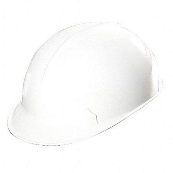 Jackson Safety Bump Cap, Front Brim, HDPE, Pinlock Suspension, White, Fits Hat Size 6-1/2 to 8-1/4 - 14811
