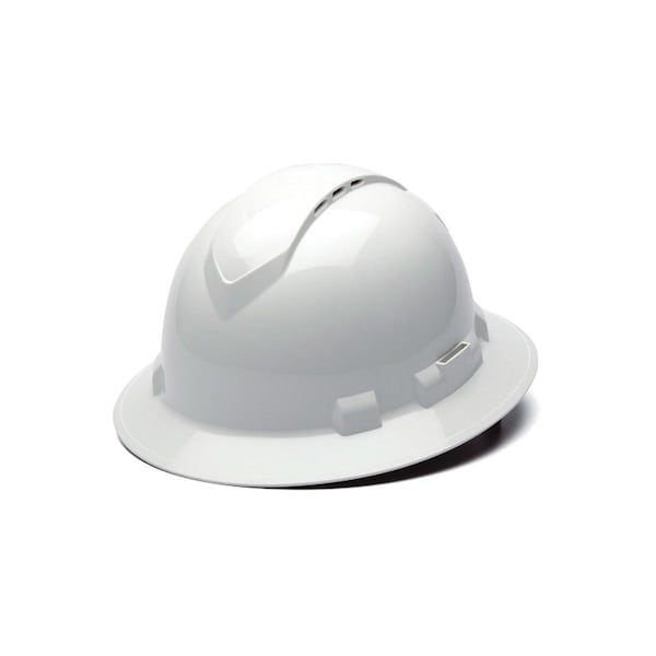 Pyramex Ridgeline Full Brim Vented 4 Point Ratchet Hard Hat - HP54110V