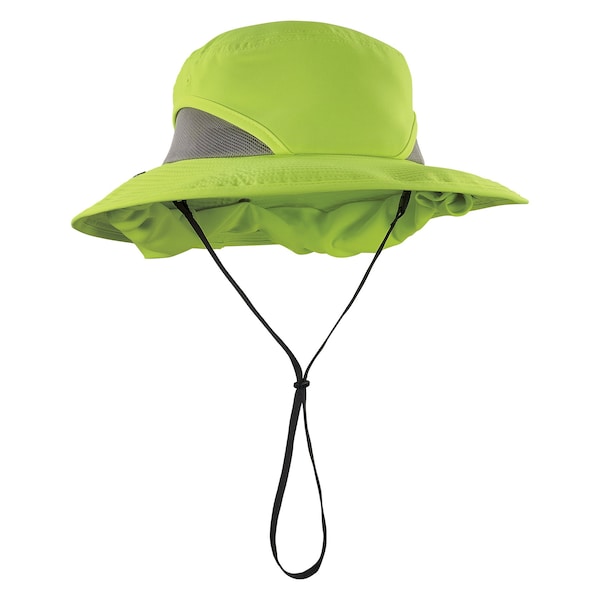 Ergodyne L/XL Lime Ranger Hat - Neck Shade - 8934