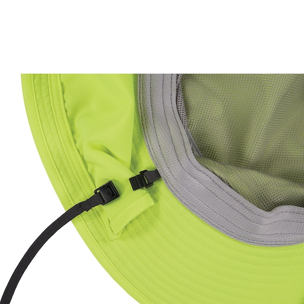 Ergodyne L/XL Lime Ranger Hat - Neck Shade - 8934