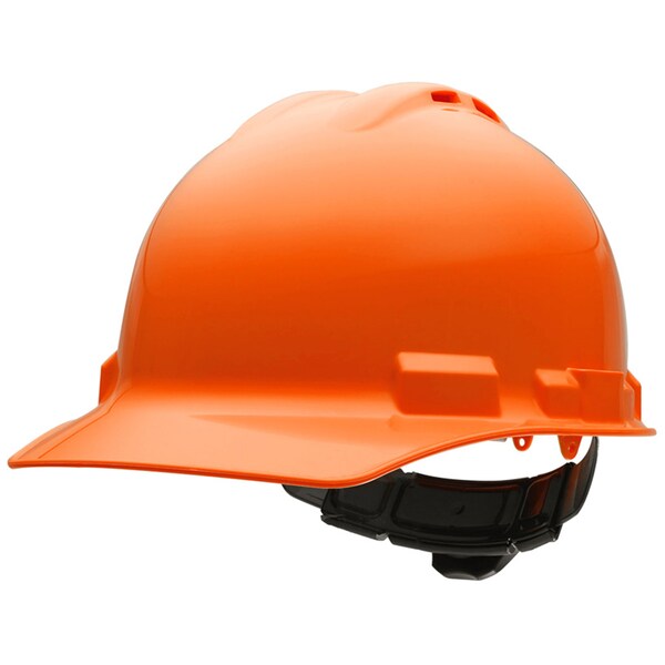 Ironclad Performance Wear Safety Helmet - Standard Brim, Vented, Class C, 4 pt, Orange - G60003