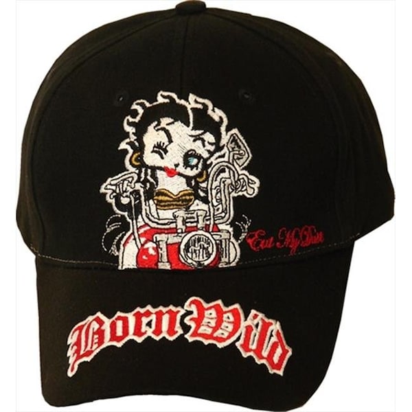 American Favorite Tools Inc American Favorites BB413 Betty Born Wild Embroidered Baseball Cap - BB413