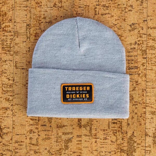 Dickies Dickies Traeger Beanie Heather Gray One Size Fits Most - TRG201HGAL