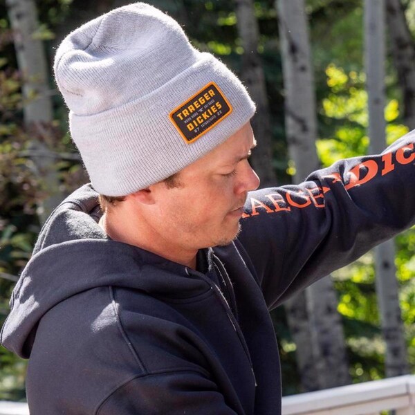 Dickies Dickies Traeger Beanie Heather Gray One Size Fits Most - TRG201HGAL