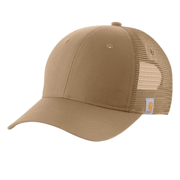 Carhartt Rugged Professional Series Canvas Mesh-Back Cap, Dark Khaki, OS,  - 103056-253OS