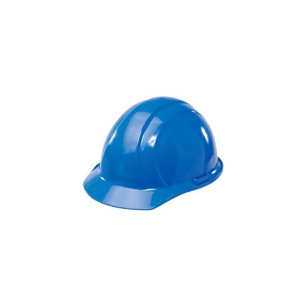 Erb Safety ERB 19766 Americana Hard Hat, 4-Point Pinlock Suspension, Blue - 19766