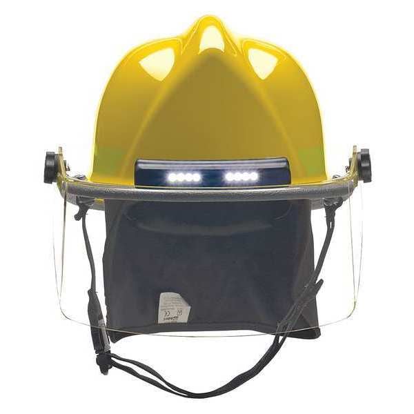 Bullard Fire Helmet, Ultem(R), Standard Sure-Lock(R) Ratchet Headband, Yellow, Fits Hat Size 6-1/2 to 8 - LTXYLTLGIZ4