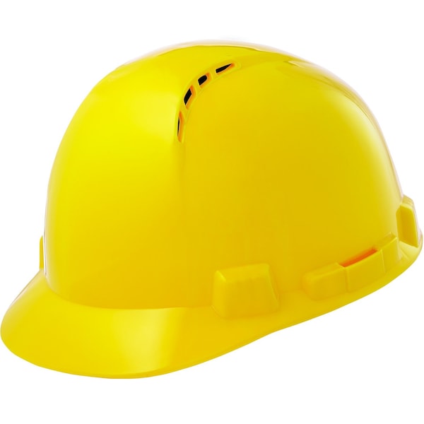 Lift Safety Briggs Short Brim Vented Yellow - HBSC-7L