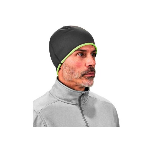 Ergodyne Ergodyne N-Ferno 6816 Knit Cap, Reversible, Lime/Gray - 16816