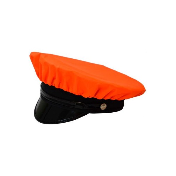 Petra Roc Inc Petra Roc Hi-Visibility Reversible Rain Cap, 300D Oxford/PU Coating, Orange/Black, One Size - OBRV-CAP