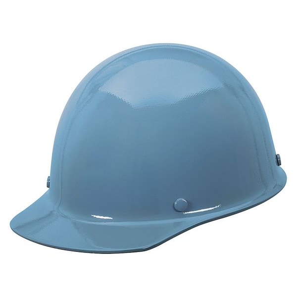 Msa Safety Hard Hat, Front Brim, Phenolic, Pinlock Suspension, Blue, Fits Hat Size 6-1/2 to 8 - 454623