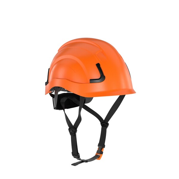 Defender Safety Safety Helmets, H2 Series, Acrylonitrile Butadiene Styrene (ABS), Ratchet, Type 2, Class E, Orange - H2-EH-05
