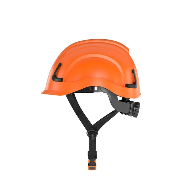 Defender Safety Safety Helmets, H2 Series, Acrylonitrile Butadiene Styrene (ABS), Ratchet, Type 2, Class E, Orange - H2-EH-05