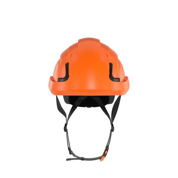 Defender Safety Safety Helmets, H2 Series, Acrylonitrile Butadiene Styrene (ABS), Ratchet, Type 2, Class E, Orange - H2-EH-05