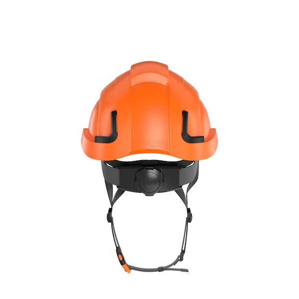 Defender Safety Safety Helmets, H2 Series, Acrylonitrile Butadiene Styrene (ABS), Ratchet, Type 2, Class E, Orange - H2-EH-05