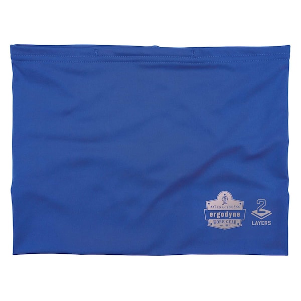 Ergodyne Neck Gaiter 6489, 2 Layer Cooling, Blue, 2XL/3XL - 42153