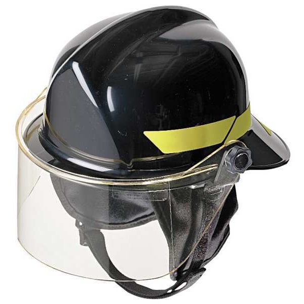 Bullard Fire Helmet, Thermoplastic, 4 pt Ratchet, Blue, Fits Hat Size 6-1/2 to 8 , Modern - LTXBL