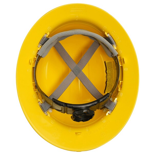 Ironclad Performance Wear Safety Helmet - Full Brim, Class E, 4pt, Yellow - G60201