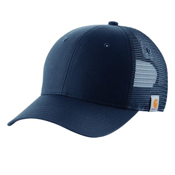 Carhartt Men's AH3056 M Rggd Pro Series Cnvs Msh Bck OS Hats Unassigned Navy - AH3056-M / 103056-412OS