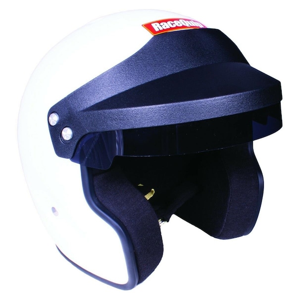 Racequip 276005 OF20 Open Face Snell SA2020 Helmets, Black - Large - RQP-276005