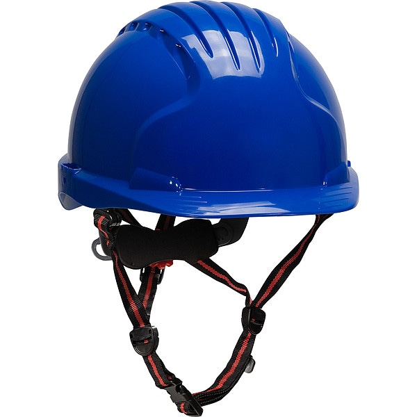 Pip Safety Helmet, JSP, HDPE, 6 Point Ratchet, Type I, Class C - 280-EV6151SV-CH-50