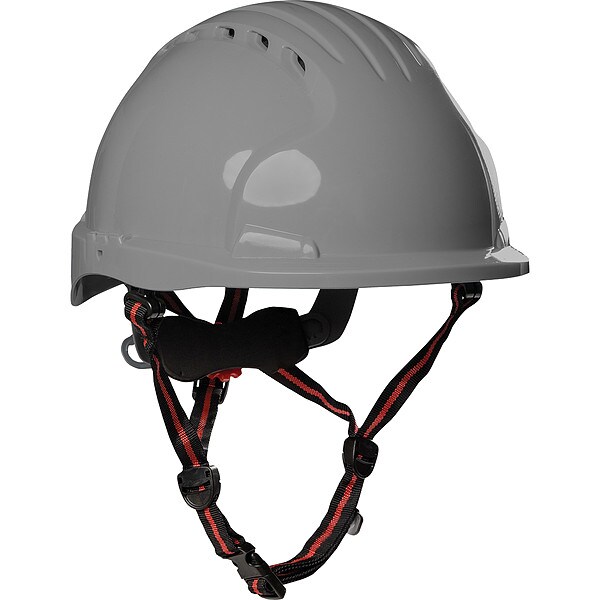 Pip Safety Helmet, JSP, HDPE, 6 Point Ratchet, Type I, Class C - 280-EV6151SV-CH-40