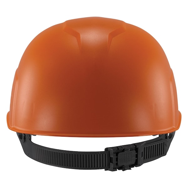Ergodyne Bump Cap, Short Brim, Polyethylene, Ratchet Suspension, Orange - 8952