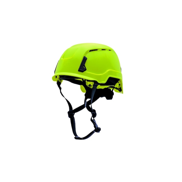Pyramex SL T2 Series Safety Helmet, Vented, Hi-Vis Lime - HPT261131V