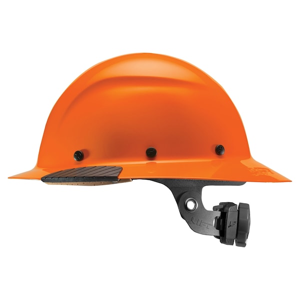 Lift Safety DAX Fiber Resin Full Brim Orange - HDF-18OG
