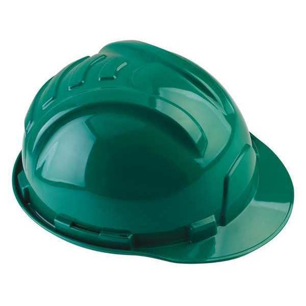 Tasco Hard Hat, Gladiator II, Polyethylene, 6 Point Ratchet, Type 1, Class E, Green - 100-52000