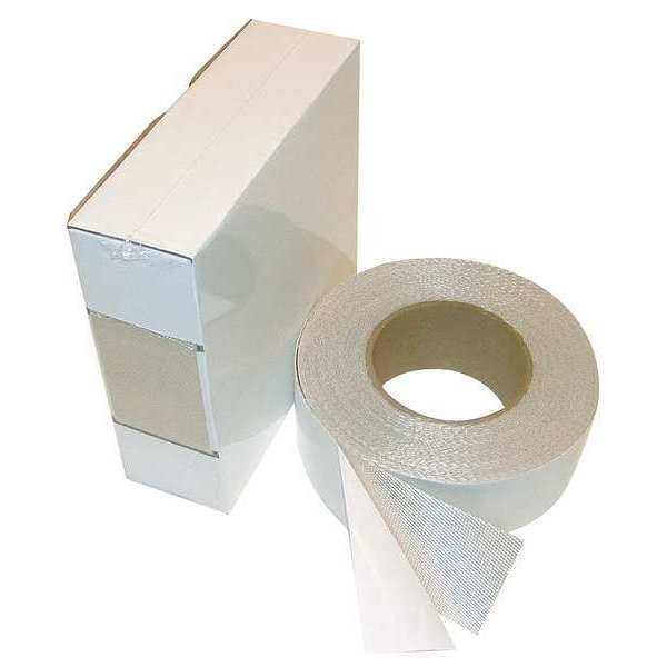 Cinta de tela Zoro Select, 2 pulgadas x 25 pies, 54 mil, color beige, vinilo - 4YMF2