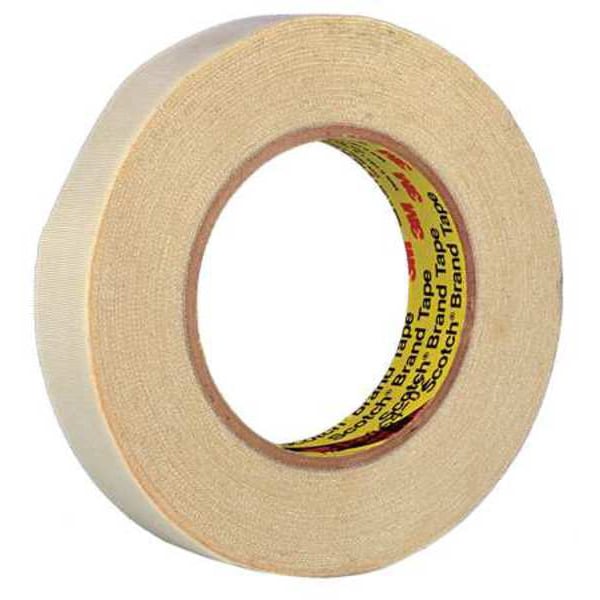 Cinta de tela Zoro Select, 2 pulgadas x 25 pies, 54 mil, color beige, vinilo - 4YMF2