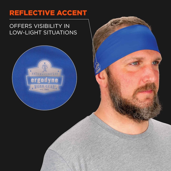 Ergodyne Blue Cooling Headband - 6634