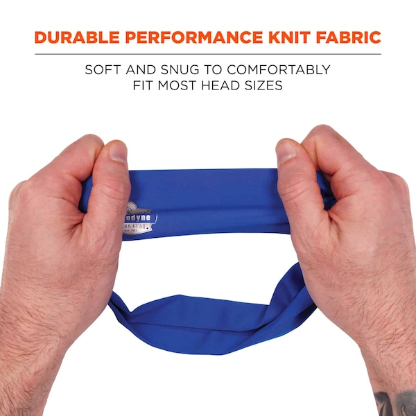 Ergodyne Blue Cooling Headband - 6634