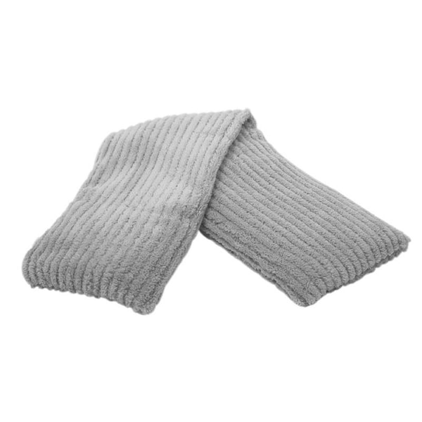 Warmies Warmies Hot-Pak Gray Ribbed Neck and Shoulder Wrap 1 pk - HP-COR-GR