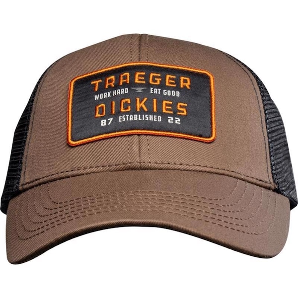 Dickies Traeger Trucker Hat Brown Duck One Size Fits Most - TRG202BDAL