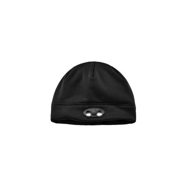 Ergodyne Ergodyne N-Ferno 6804 Skull Cap Beanie Hat With LED Lights, Black - 16803
