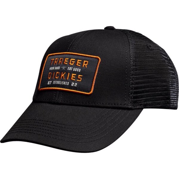 Dickies Dickies Traeger Trucker Hat Black One Size Fits Most - TRG202BKAL